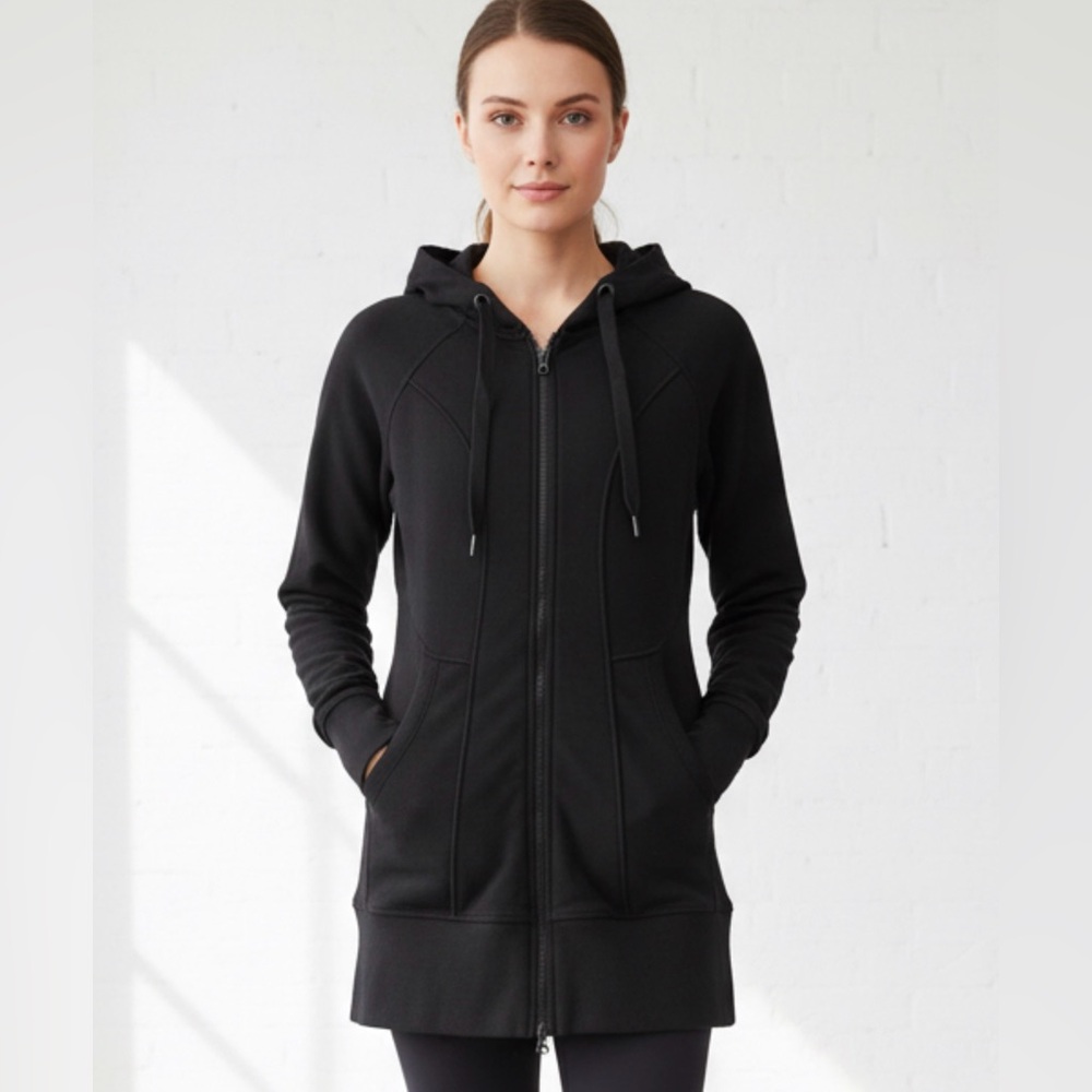 ATHLETA Fleece Lined Hooded Jacket